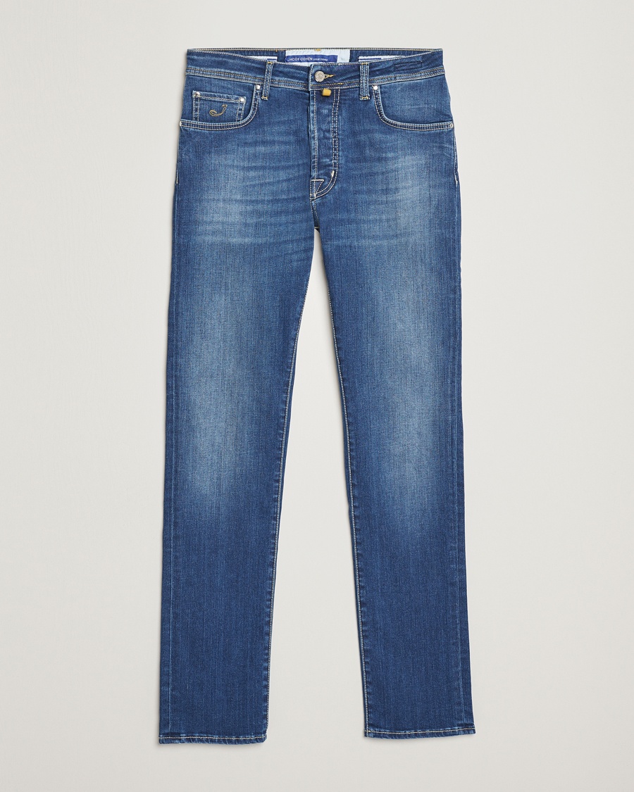 Herre | | Jacob Cohën | Bard 688 Slim Fit Stretch Jeans Stone Wash