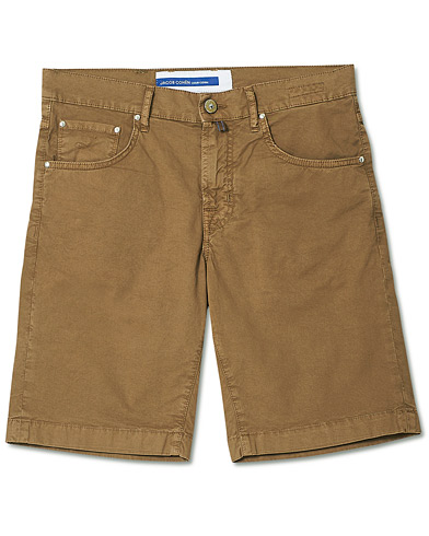 Shorts |  Nicolas Cotton Shorts Army Green
