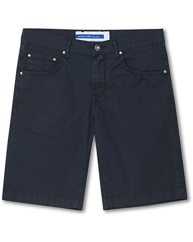 Shorts |  Nicolas Cotton Shorts Navy