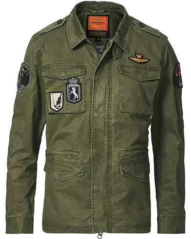 Herre | Fieldjakker | Aeronautica Militare | 7PIL Field Jacket Verde Military