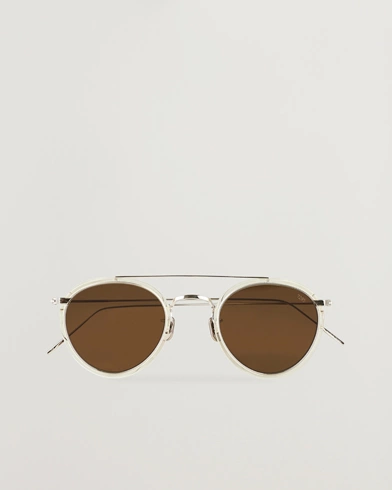 Herre | Runde solbriller | EYEVAN 7285 | 762 Sunglasses Beige Chrystal