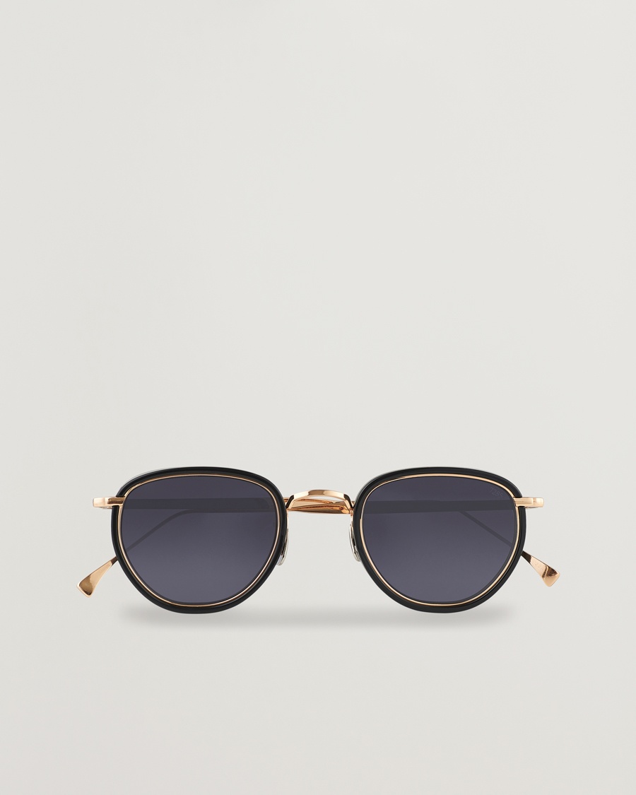 Eyevan 7285 797 Sunglasses Black/Gold – Svart