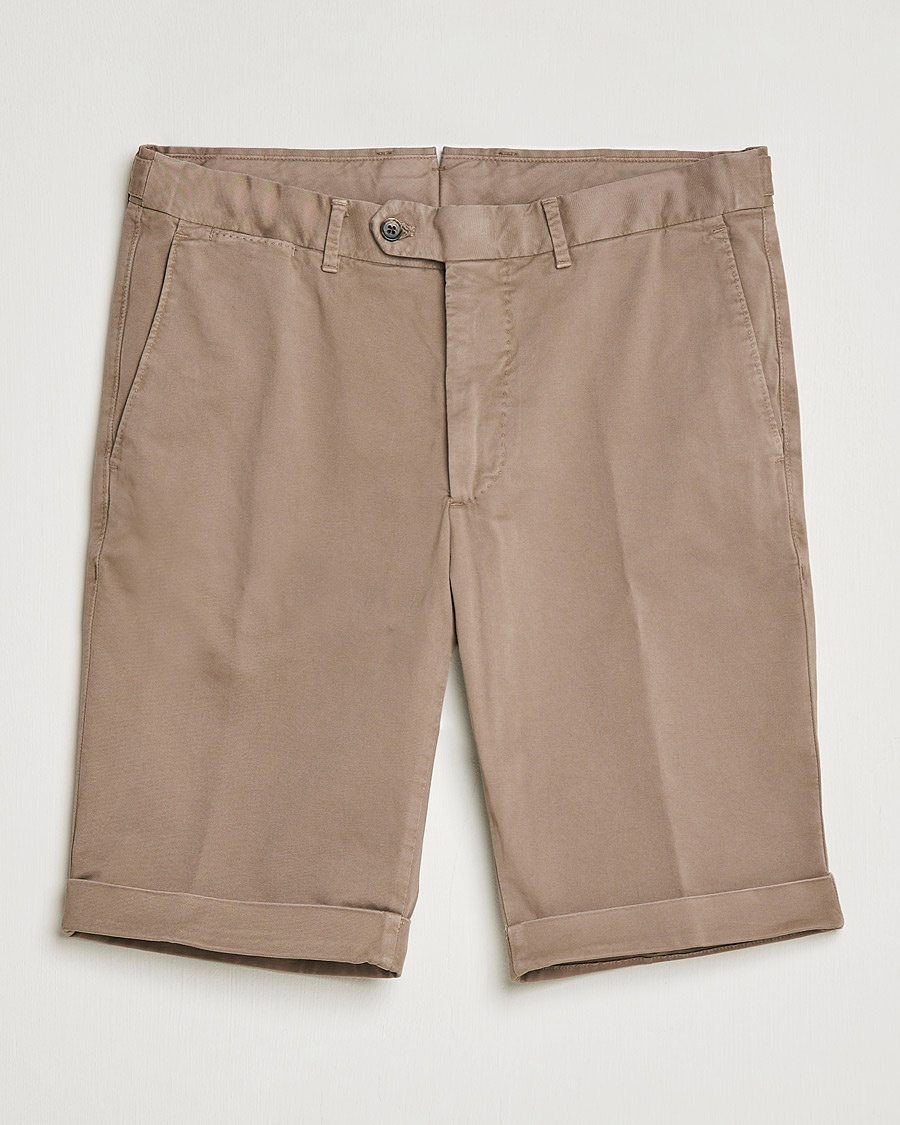 Oscar Jacobson Declan Cotton Shorts Beige Oscar Jacobson Declan Cotton Shorts Beige