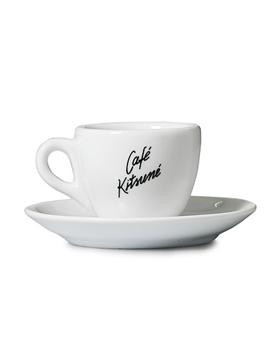 Herre | Maison Kitsuné | Café Kitsuné | Espresso Cup & Saucer White