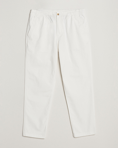 Herre | Polo Ralph Lauren | Polo Ralph Lauren | Prepster Stretch Twill Drawstring Trousers White