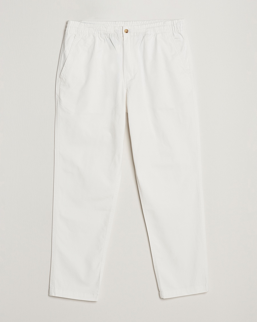 Herre | | Polo Ralph Lauren | Prepster Stretch Twill Drawstring Trousers White