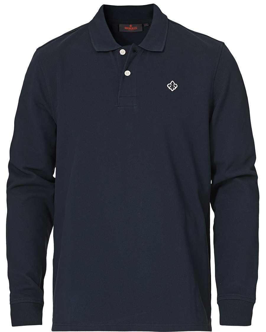Morris Leamington Striped Rugger Navy Morris Leamington Striped Rugger Navy