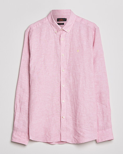 Herre |  | Morris | Douglas Linen Shirt Pink