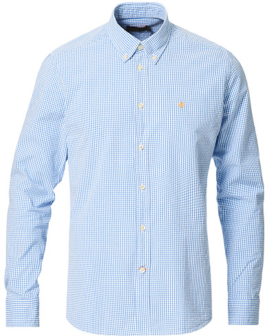  |  Seersucker Button Down Shirt Blue