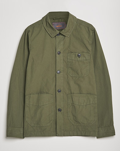 Herre | Skjorter | Morris | Morley Ripstop Shirt Jacket Olive