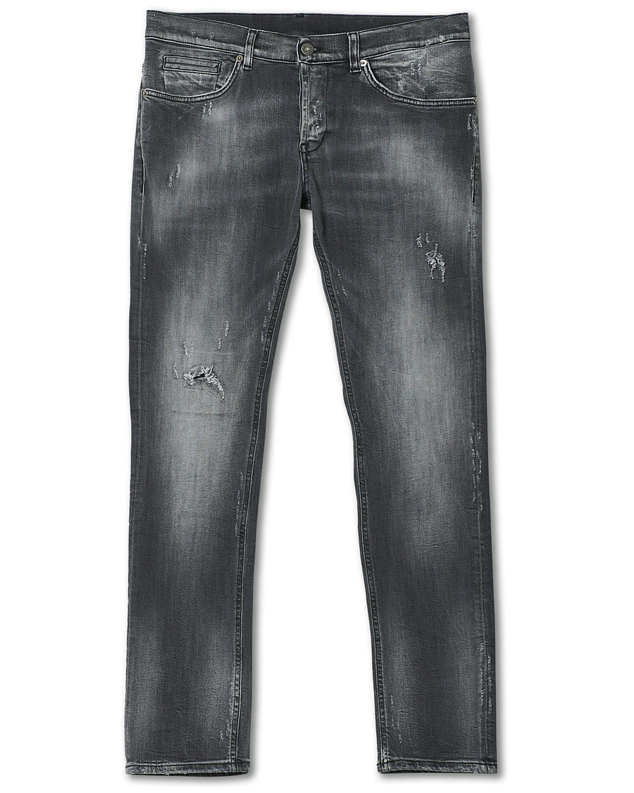 Dondup George Jeans Destoryed Medium Grey Dondup George Jeans Destoryed Medium Grey