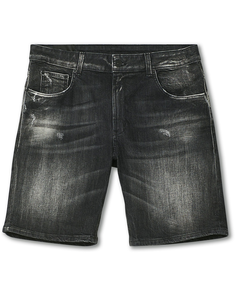 Dondup Derek Denim Shorts Washed Black Dondup Derek Denim Shorts Washed Black