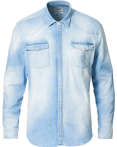 Jeansskjorter |  Denim Shirt Light Blue