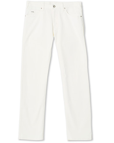 Herre | 5-Pocket-Trouser | Emporio Armani | Cotton 5-pocket White