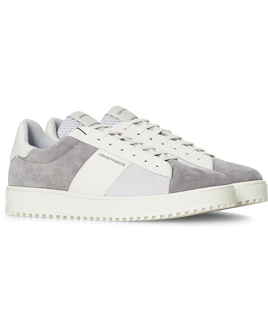 Emporio Armani Suede Sneaker Beige Emporio Armani Suede Sneaker Beige