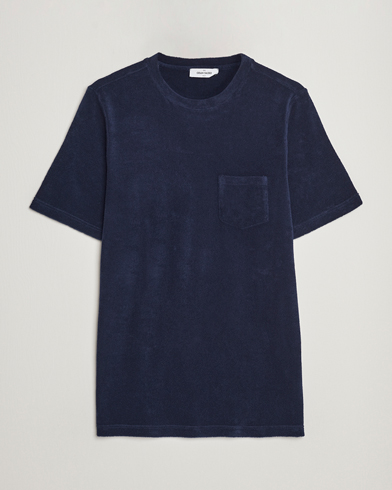 Herre | Kortermede t-shirts | Gran Sasso | Cotton Terry Tee Navy