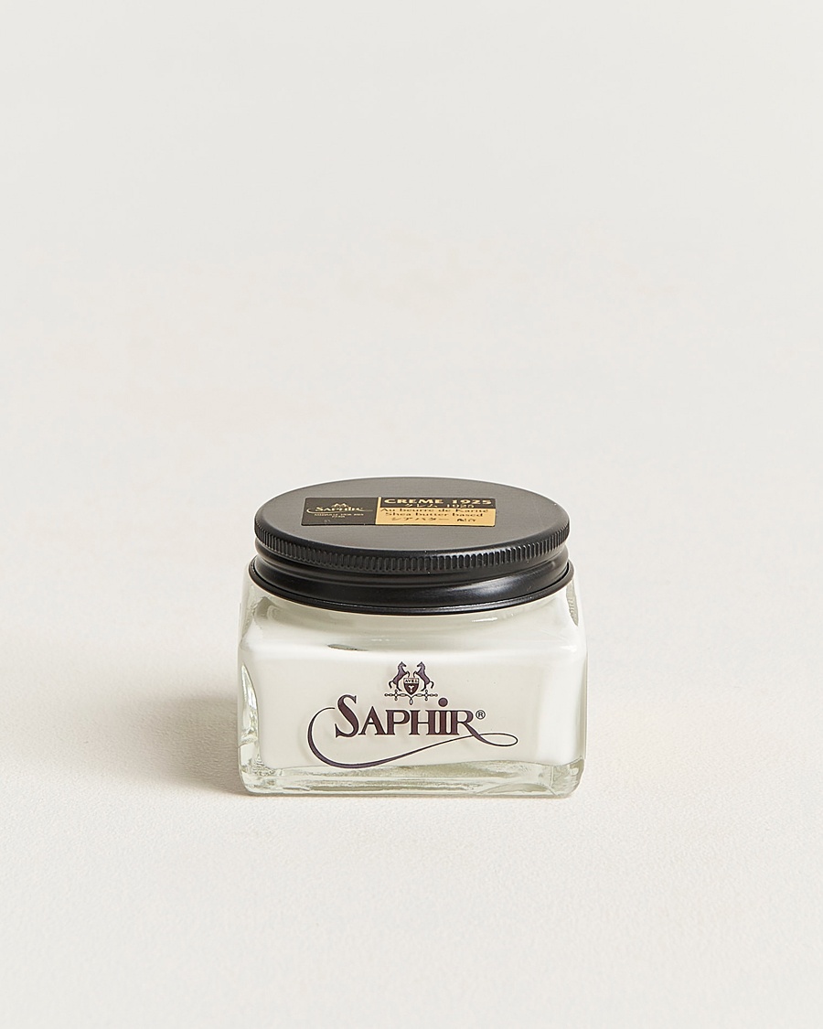 Saphir Medaille d'Or Creme Pommadier 1925 75 ml White – Hvit