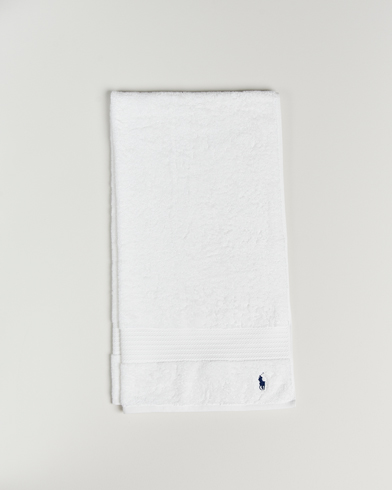 Herre | Håndklær | Ralph Lauren Home | Polo Player Shower Towel 75x140 White