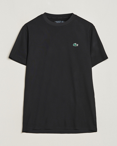 Herre | T-Shirts | Lacoste Sport | Performance Crew Neck T-Shirt Black