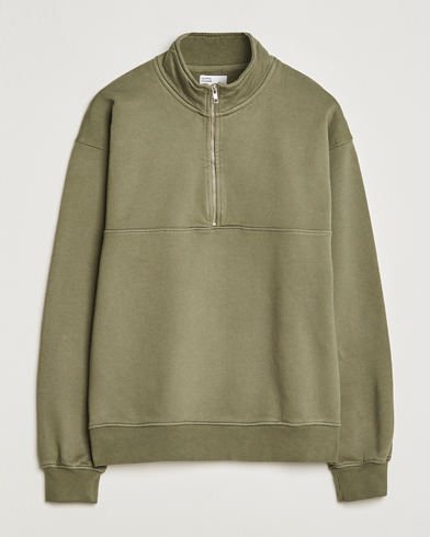 Herre | Colorful Standard | Colorful Standard | Classic Organic Half-Zip Dusty Olive