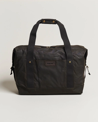 Herre | Barbour Lifestyle | Barbour Lifestyle | Explorer Wax Duffle Bag Olive