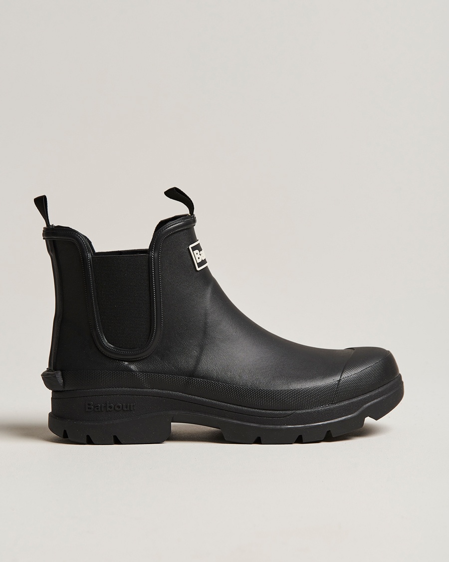 Barbour Lifestyle Nimbus Rain Chelsea Boot Black – Svart