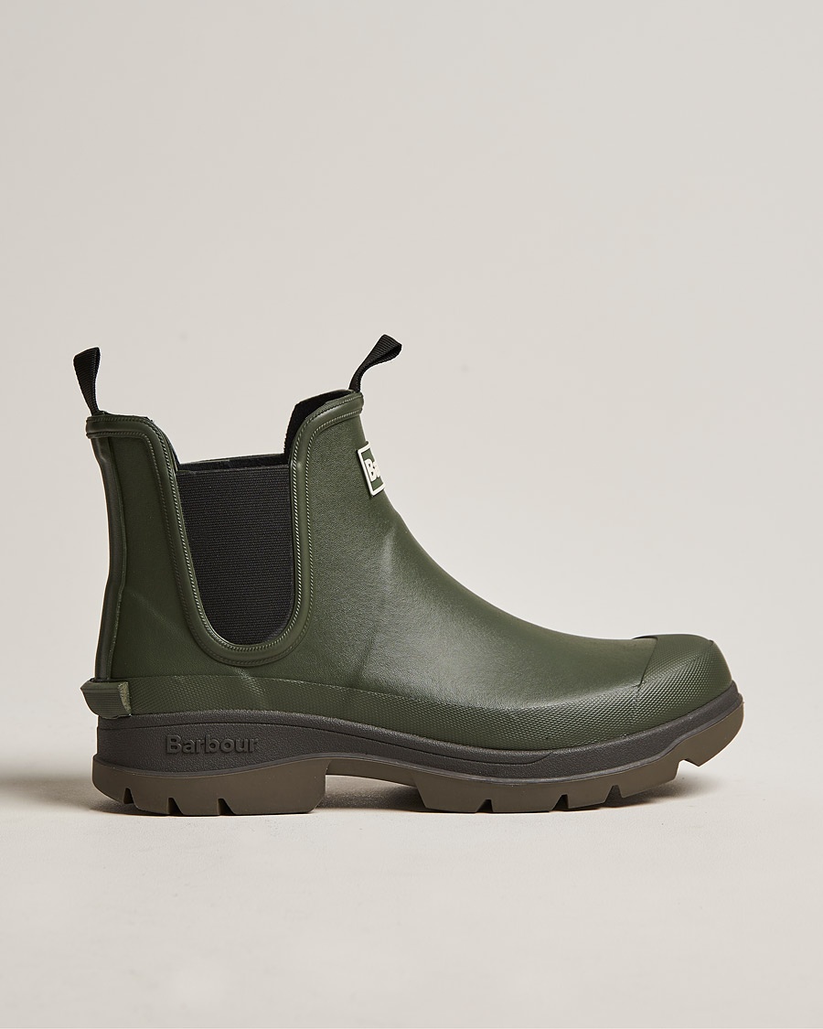 Barbour Lifestyle Nimbus Rain Chelsea Boot Olive – Grønn