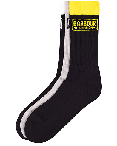 Herre | Sokker | Barbour International | 3-Pack Socks Black