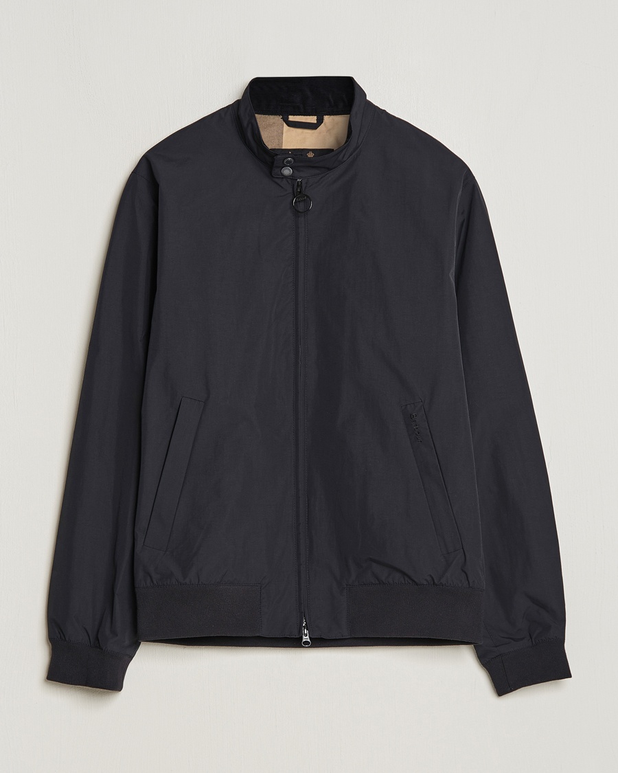 Barbour Lifestyle Royston Casual Harrington Jacket Black – Svart