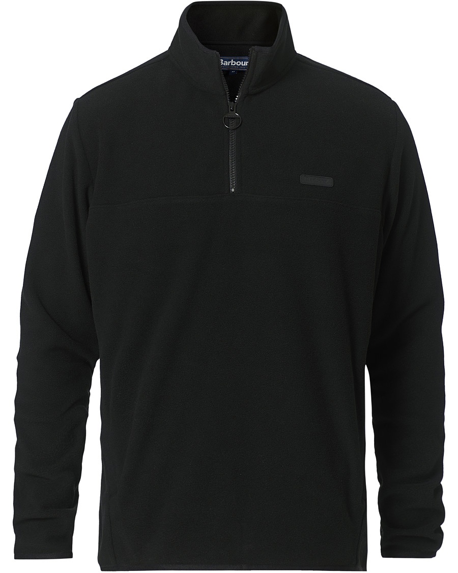 Barbour Lifestyle Lowland Fleece Half-Zip Black Barbour Lifestyle Lowland Fleece Half-Zip Black
