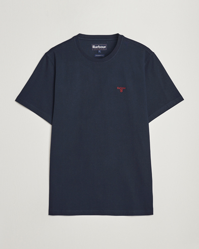 Herre | Kortermede t-shirts | Barbour Lifestyle | Essential Sports T-Shirt Navy
