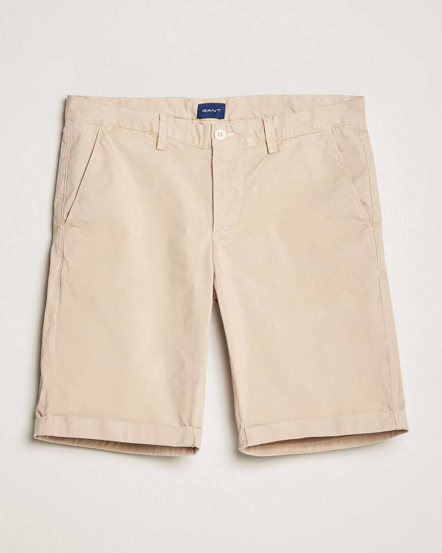 Herre | | GANT | Regular Sunbleached Shorts Dry Sand