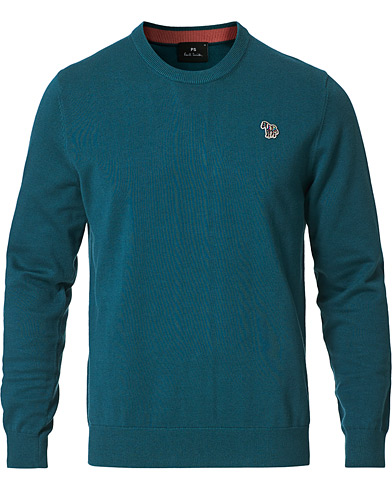 Sweatshirts |  Zebra Crew Neck Pullover Green