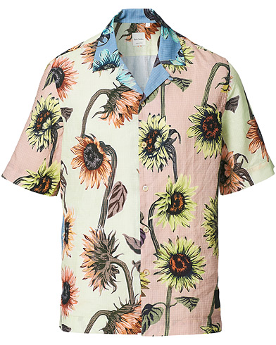  |  Sunflower Short Sleeve Shirt Flower