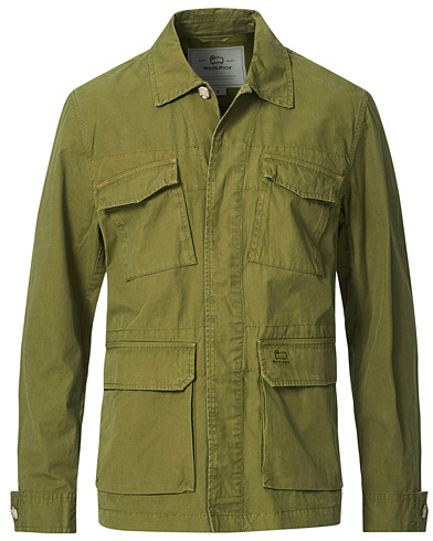  |  Military Cotton Field Shirt Jacket Ivy Green