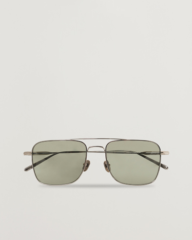 Firkantede solbriller |  BR0101S Sunglasses Silver/Green