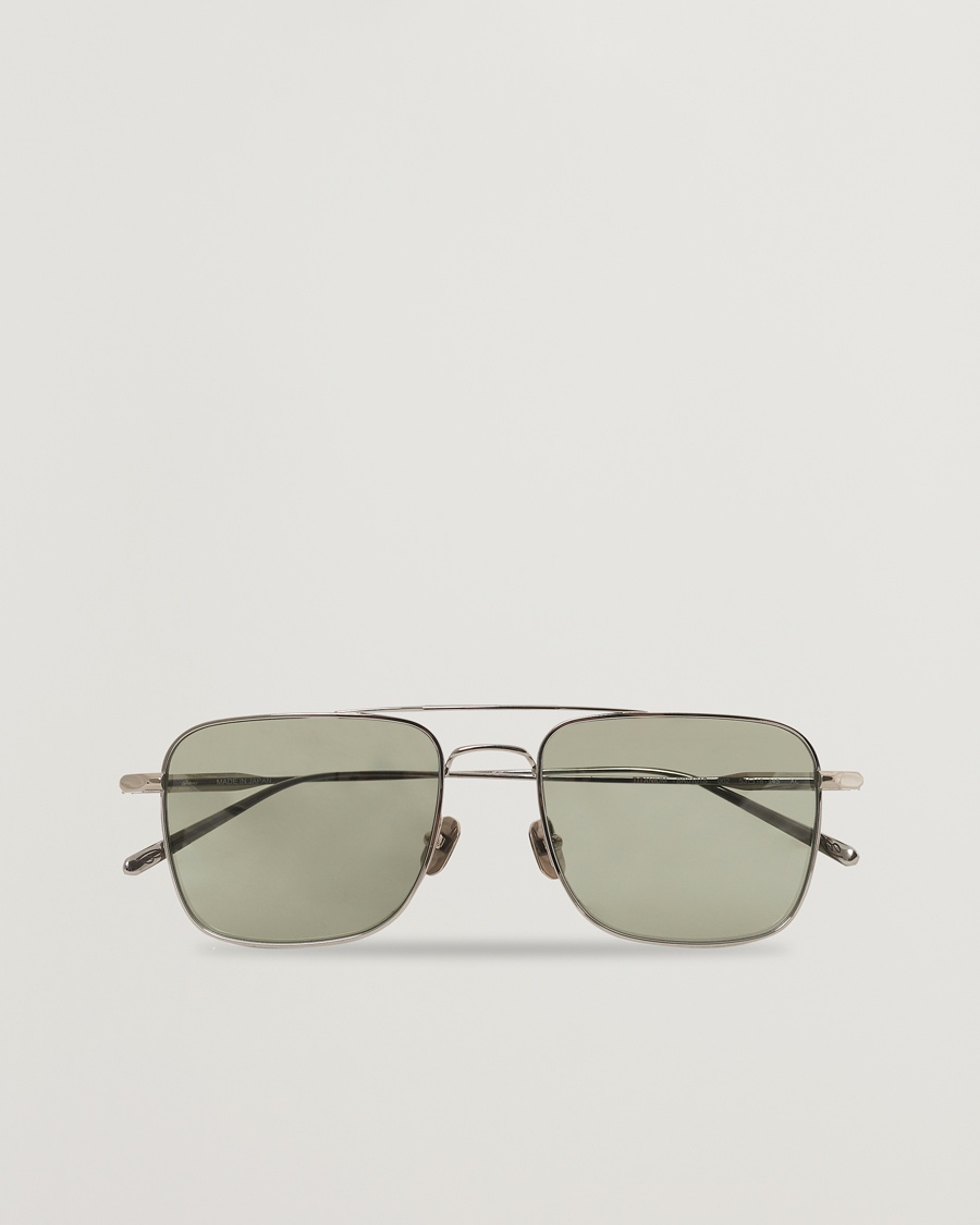 Herre | | Brioni | BR0101S Sunglasses Silver/Green