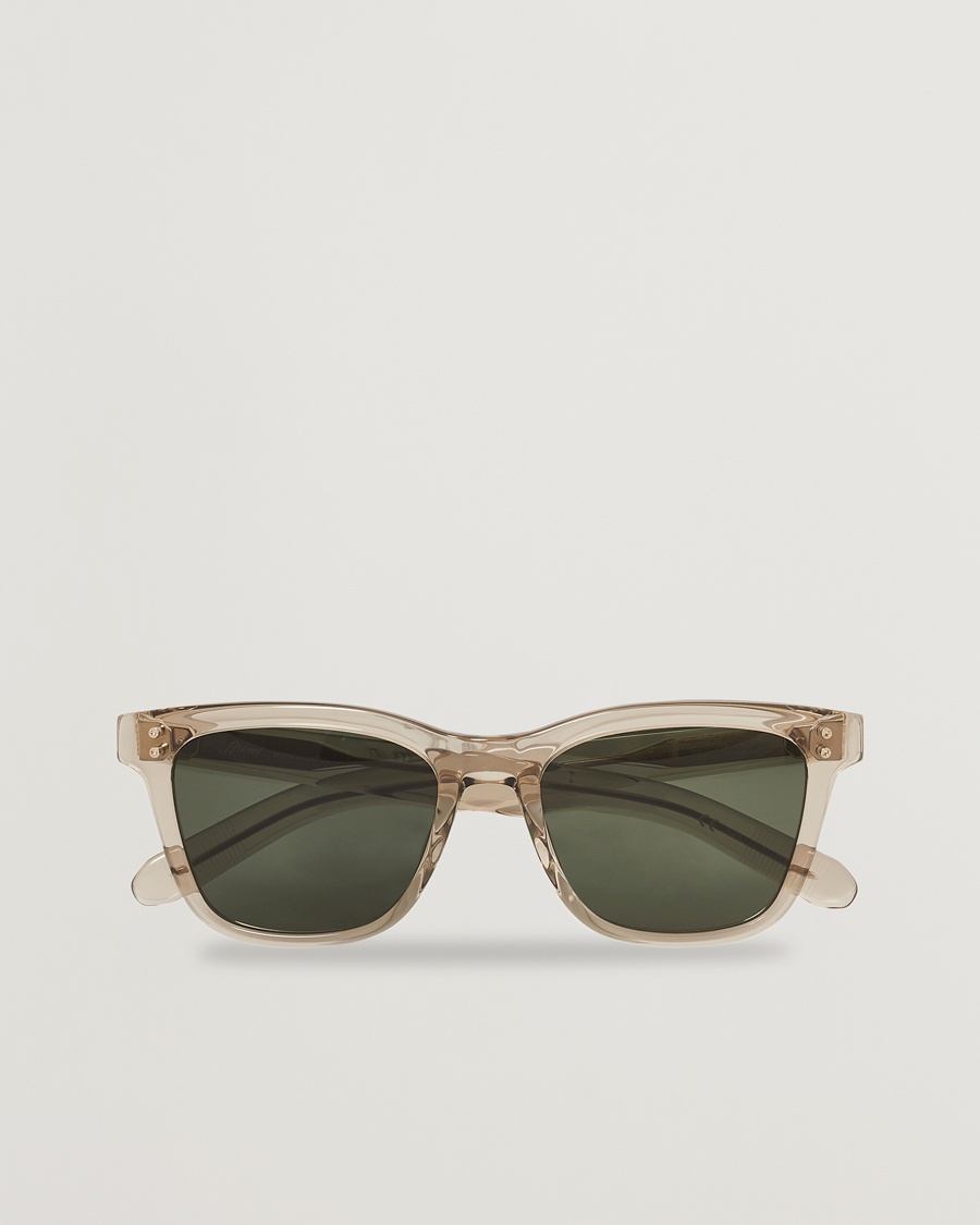 Herre | | Brioni | BR0099S Sunglasses Beige/Green