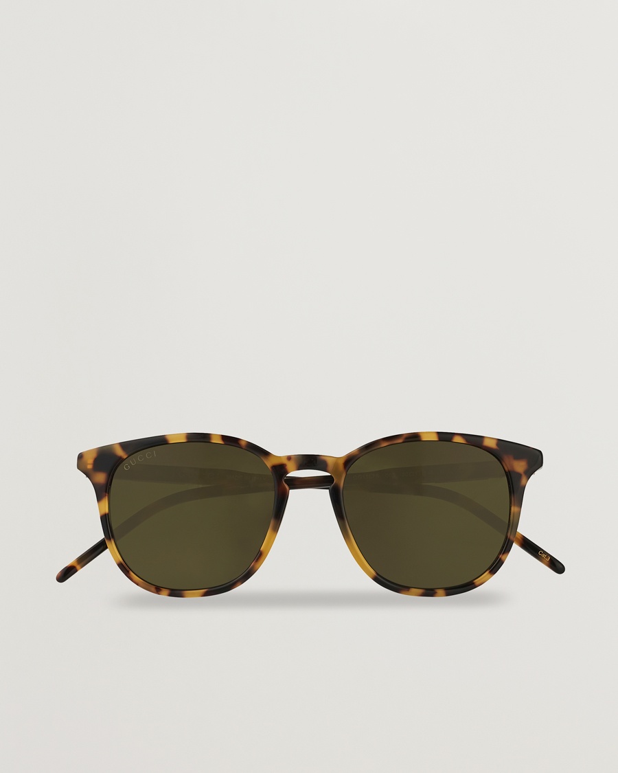 Herre | | Gucci | GG1157S Sunglasses Havana/Green
