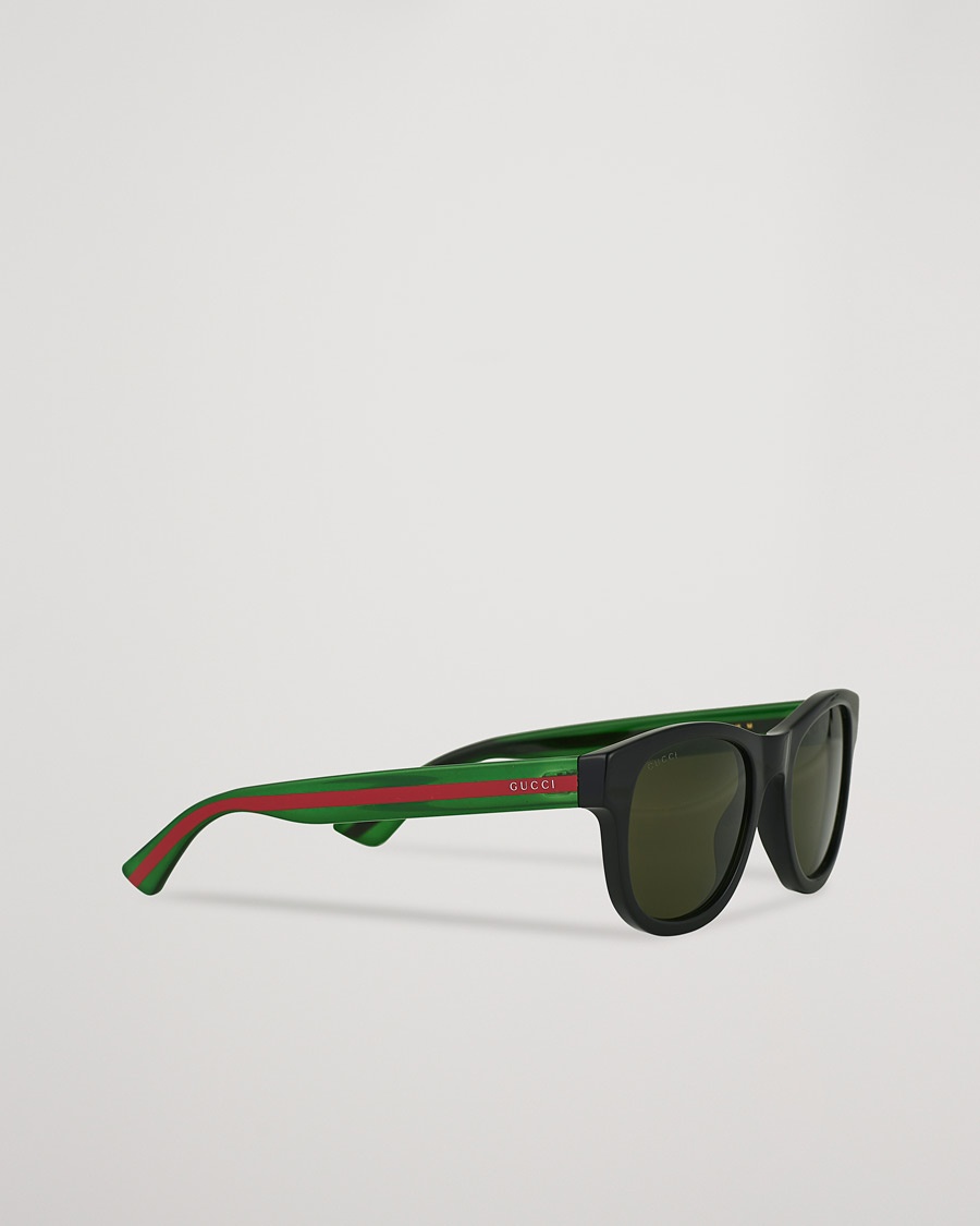 Herre | | Gucci | GG0003SN Sunglasses Black/Green
