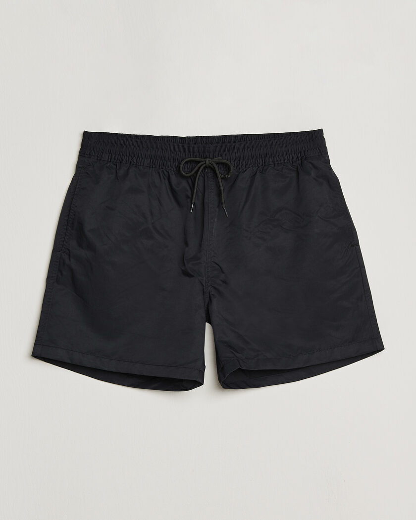 Colorful Standard Classic Organic Swim Shorts Deep Black – Svart
