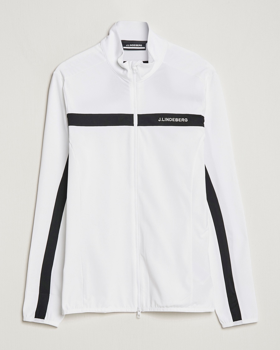 Herre | Funktionsgensere | J.Lindeberg | Jarvis Mid Layer Jacket White