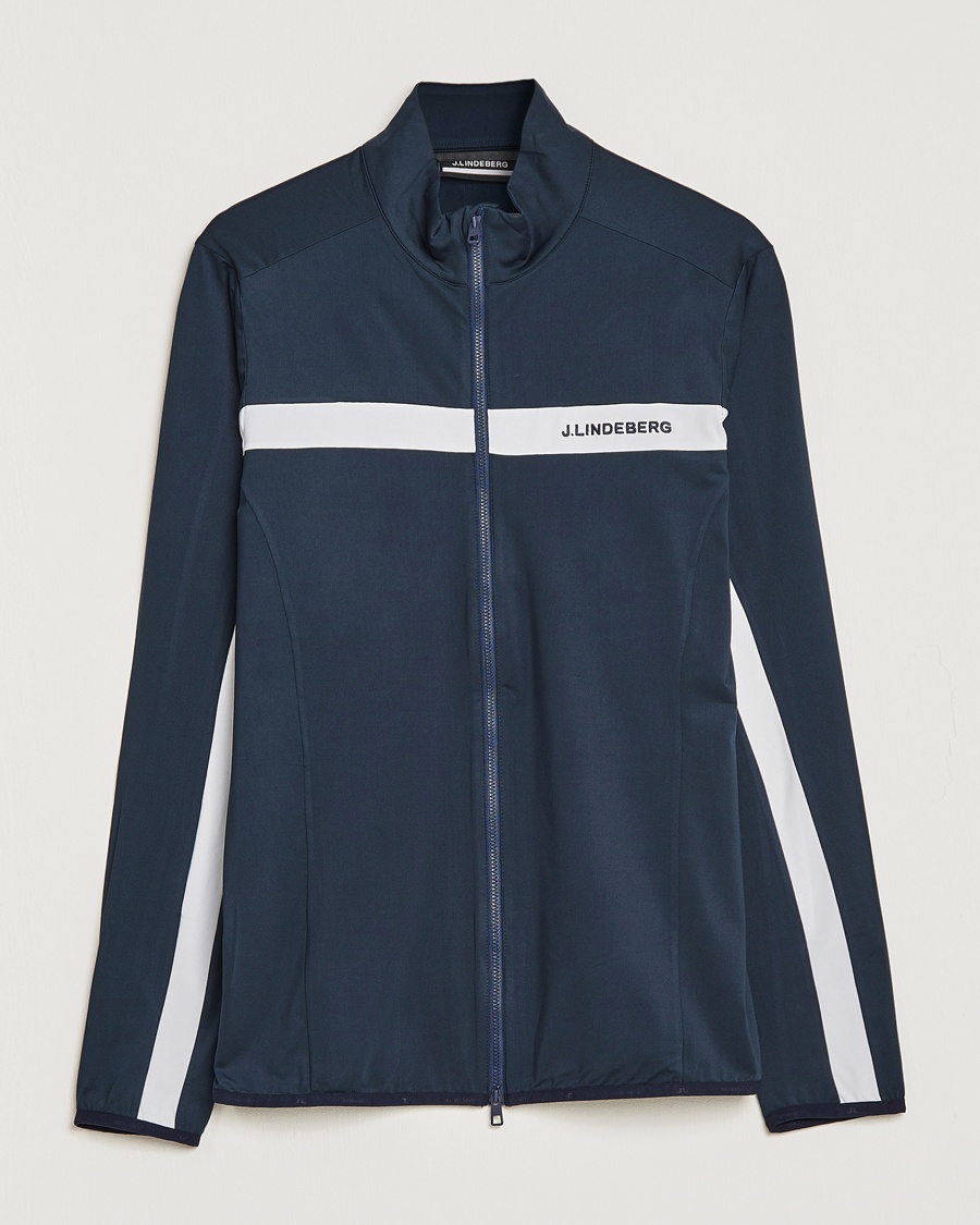 Herre | Funktionsgensere | J.Lindeberg | Jarvis Mid Layer Jacket Navy
