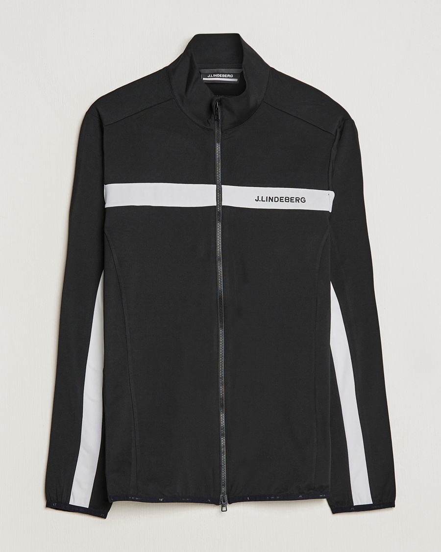 Herre | Funktionsgensere | J.Lindeberg | Jarvis Mid Layer Jacket Black