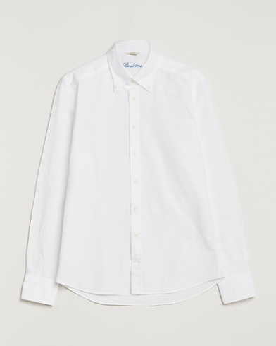 Herre | Casual | Stenströms | Slimline Oxford Shirt White