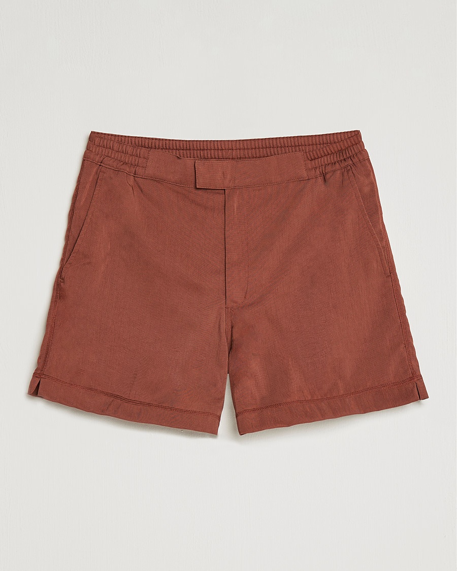Herre | | CDLP | Econyl Deck Shorts Rust