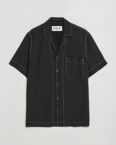 Herre | Kortermede skjorter | CDLP | Short Sleeve Pool Shirt Black