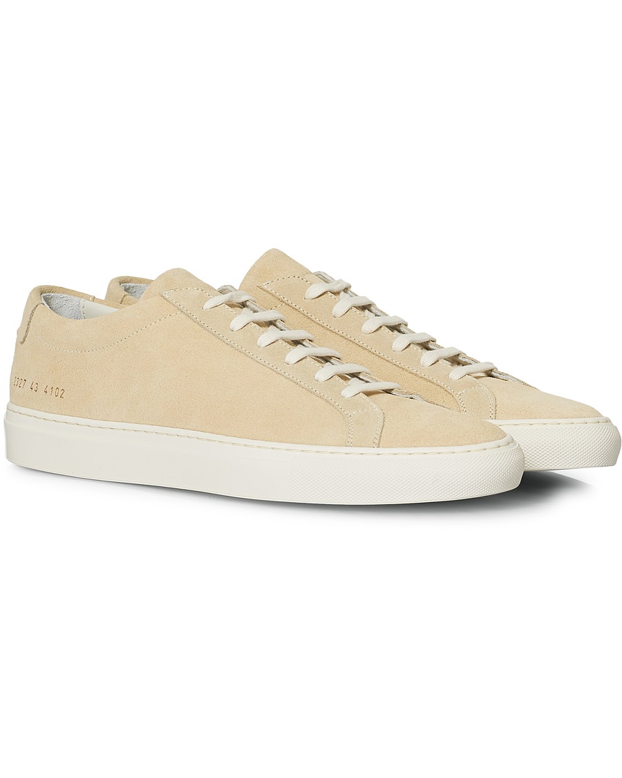 Common Projects Achilles Low Suede Sneaker Off White Common Projects Achilles Low Suede Sneaker Off White