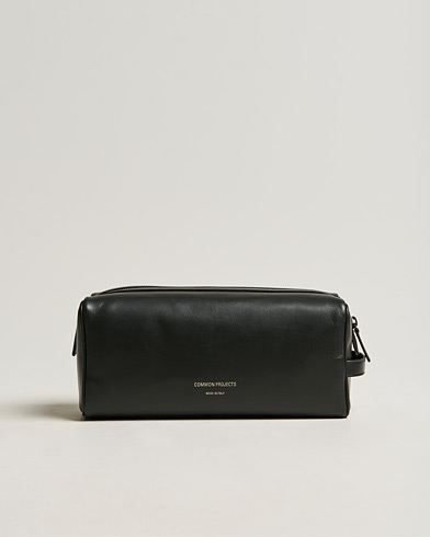 Herre | Toalettmapper | Common Projects | Nappa Leather Toiletry Bag Black
