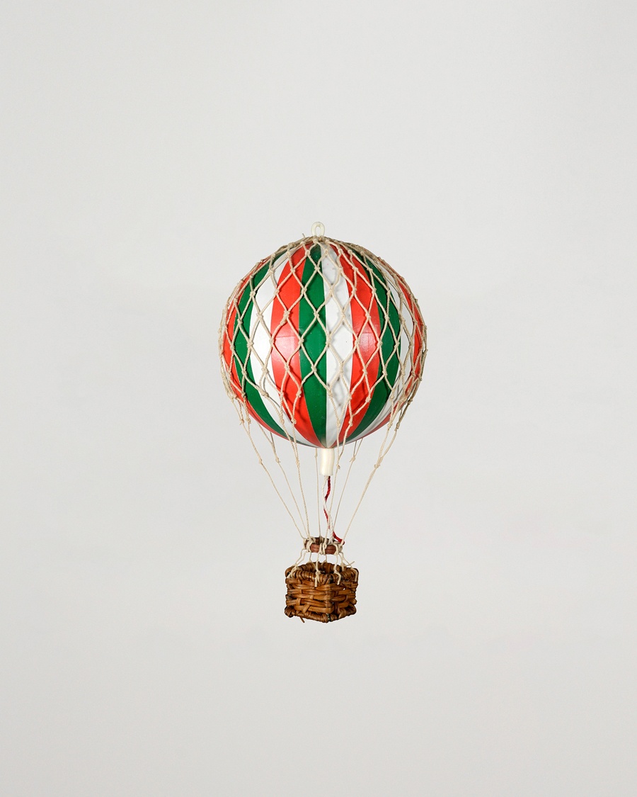 Authentic Models Floating In The Skies Balloon Green/Red/White – Grønn
